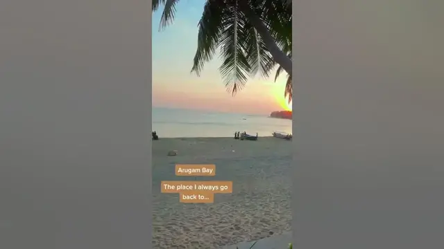 'Video thumbnail for One of favorite beaches in Sri Lanka | Sunrise in Arugam Bay #shorts'