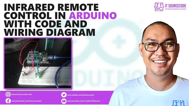Video thumbnail for Infrared Remote Control in Arduino Code and Wiring Diagram | Arduino Projects with Code and Wiring