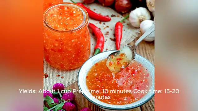 Video thumbnail for chili sauce recipe