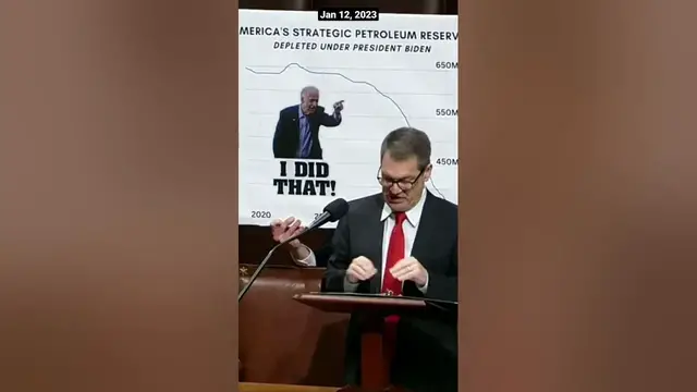 Video thumbnail for It’s un-American to draw down strategic reserves to cover up failures, & then sell that oil to China