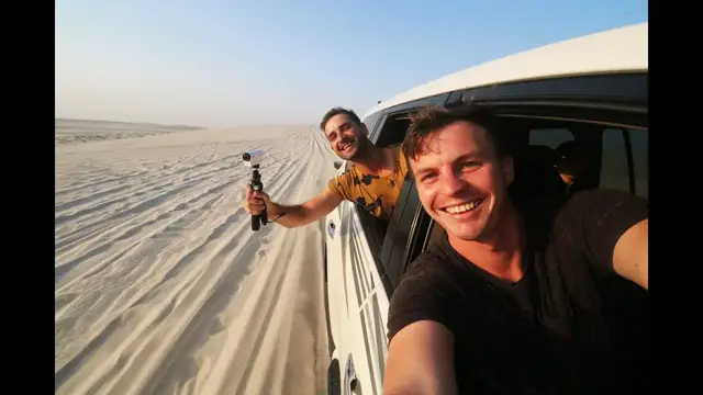 Video thumbnail for INTO THE DESERT - Qatar Vlog