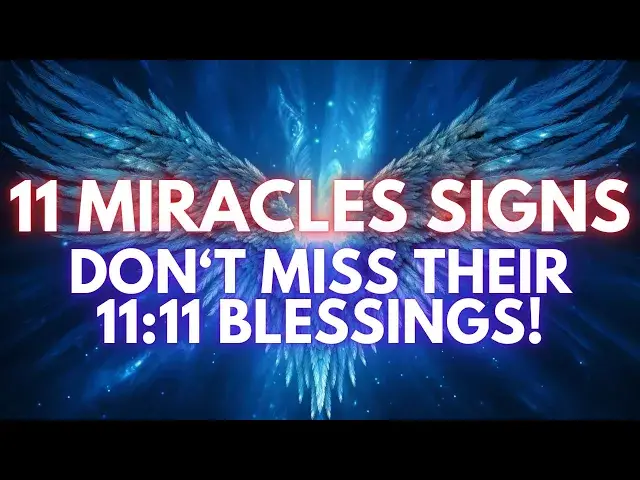 'Video thumbnail for Seeing 1111? Expect To Receive Blessings and Miracles From Your Angels Today!'