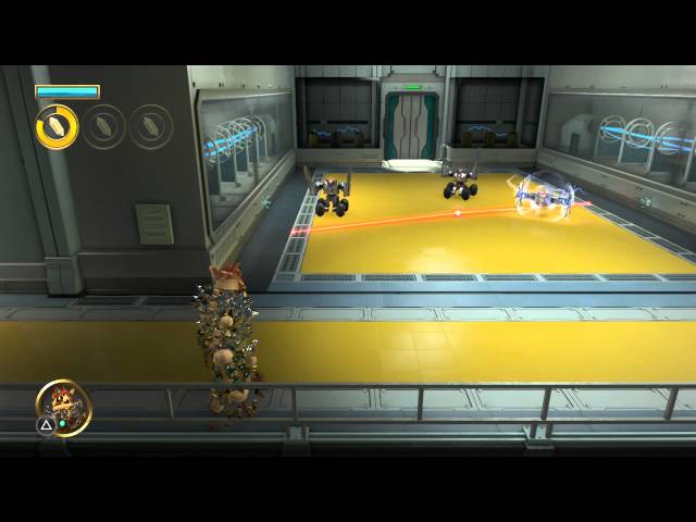 Video thumbnail for Knack - Chap 4-3: Bazooka Troops & Security Robots, Laser Rooms (Flip Switches) Knack Dash, Melee