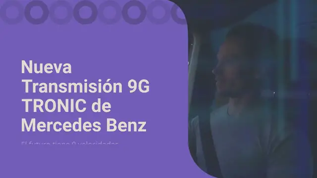 Video thumbnail for Nueva Transmisión 9G TRONIC de Mercedes Benz. El futuro tiene 9 velocidades.