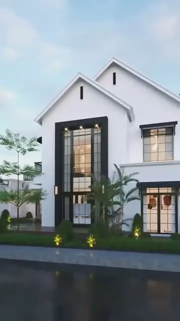 'Video thumbnail for 2 Floor Mediterranean House Design'