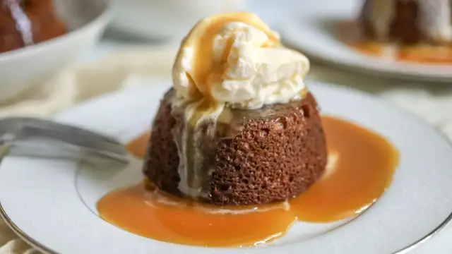 Video thumbnail for Classic Sticky Toffee Pudding Recipe