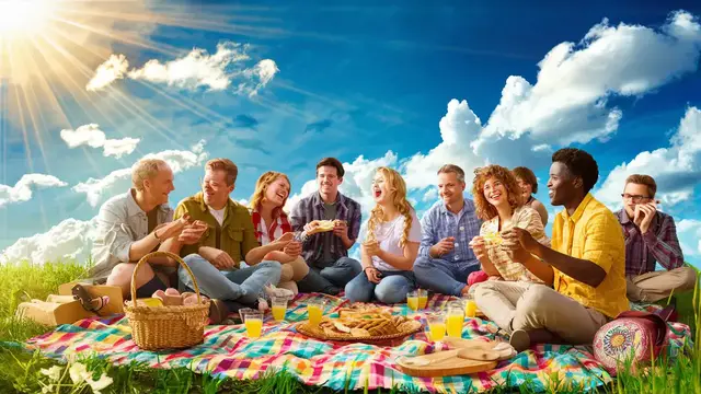 Video thumbnail for Sunlit Reverie: A Summer Picnic Tale