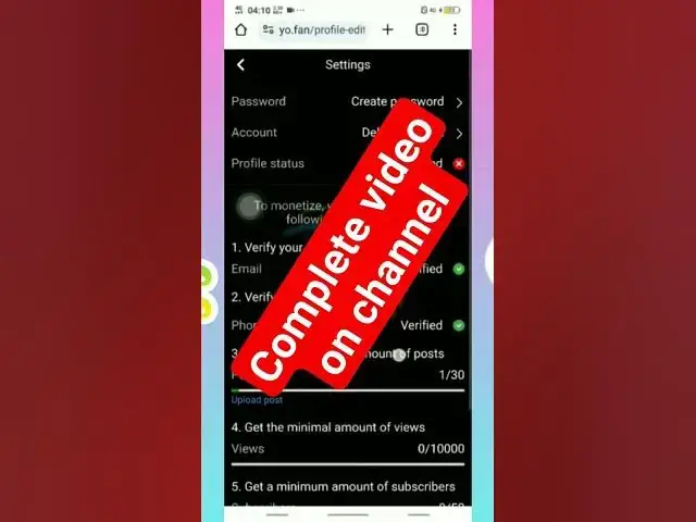 'Video thumbnail for #yofan #earning #yofanearning #yofansubscribers #yofanviewstrick #tutorial #shorts #yofanfreesubscri'