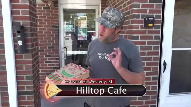 Video thumbnail for Barstool Pizza Review   Hilltop Cafe (Westerly  RI)(720P HD)