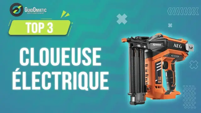 Video thumbnail for ⭐️ TOP 3 : CLOUEUSE ELECTRIQUE 2023