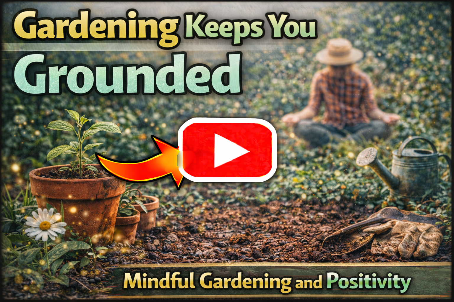 Video thumbnail for Gardening Keeps You Grounded | Mindful Gardening and Positivity