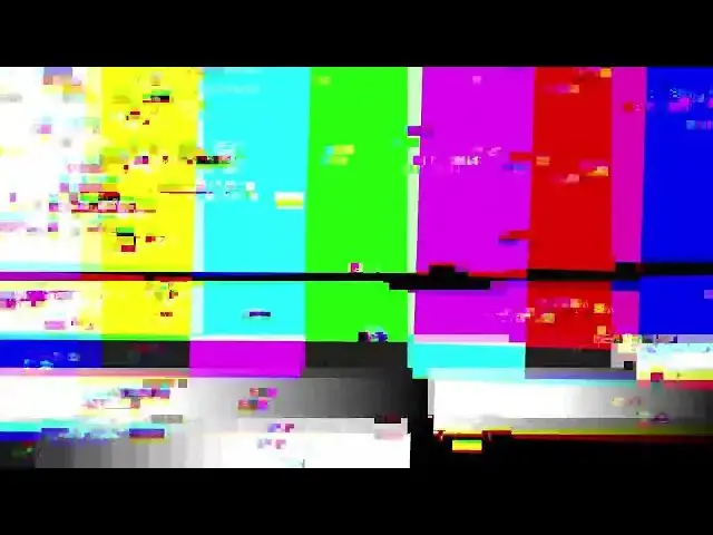 Video thumbnail for TV Color Bars with a Digital Malfunction Free Video - Free Stock Video
