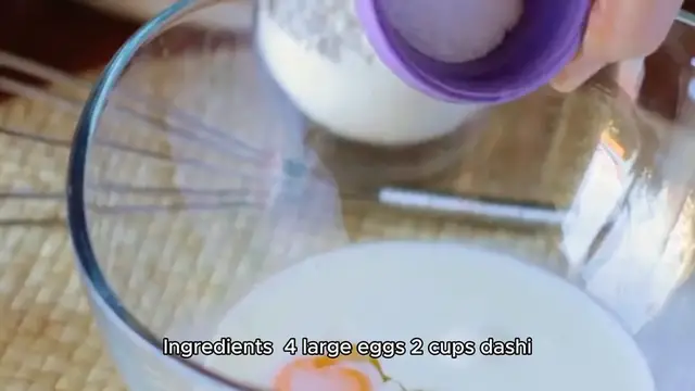 Video thumbnail for steamed egg recipe