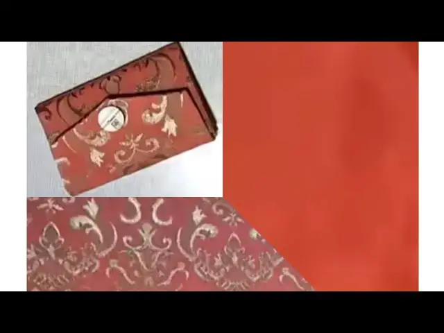 'Video thumbnail for محفظه او بوك من بواقي القماش # اصنعي محفظه للنقود اوجراب نضارة'