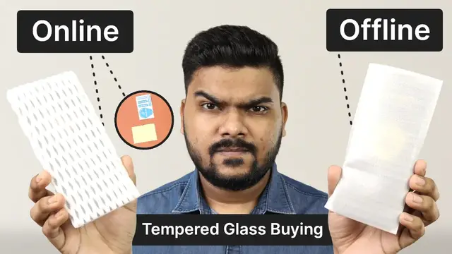 'Video thumbnail for Online vs Offline Tempered Glass Buying: What's Better for Smartphone?'