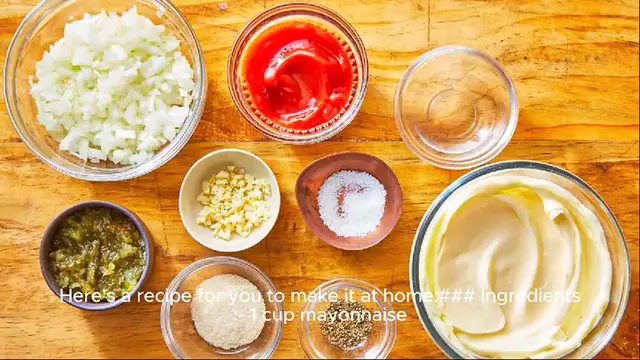 Video thumbnail for thousand island dressing recipe