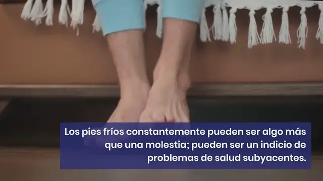 Video thumbnail for Tener los pies fríos todo el tiempo podría ser síntoma de esta enfermedad silenciosa