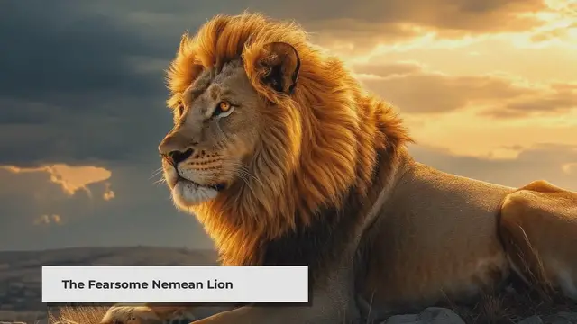 Video thumbnail for The Nemean Lion: Hercules' First Labor in Greek Mythology