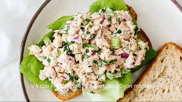 Video thumbnail for Tuna salad recipe