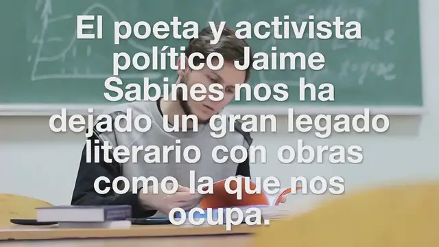 Video thumbnail for No es que muera de amor – Jaime Sabines