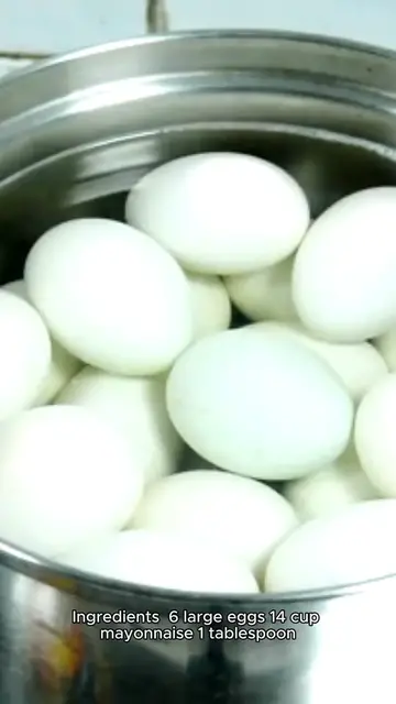 Video thumbnail for egg salad recipe for sandwiches