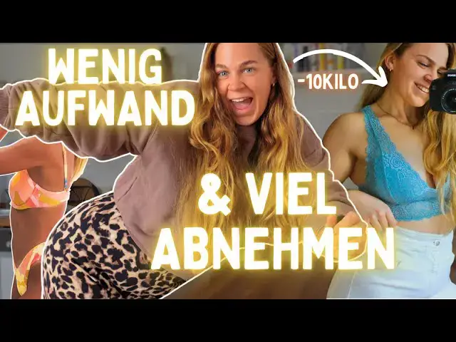 Video thumbnail for ABNEHMEN für FAULE: der SCHNELLSTE Weg mit WENIG Aufwand