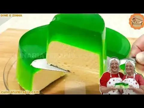Video thumbnail for Gelatina Flutuante Recheada Só 2 Ingredientes, impossível comer só um pedaço
