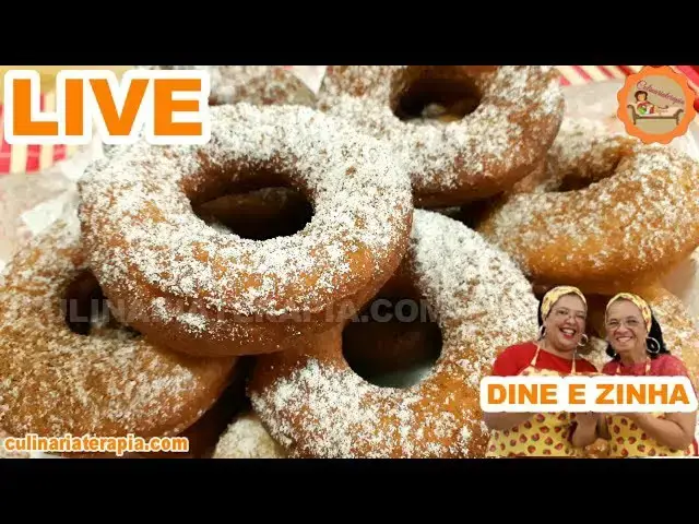 Video thumbnail for Rosquinha de São João, o famoso donuts do Brasil