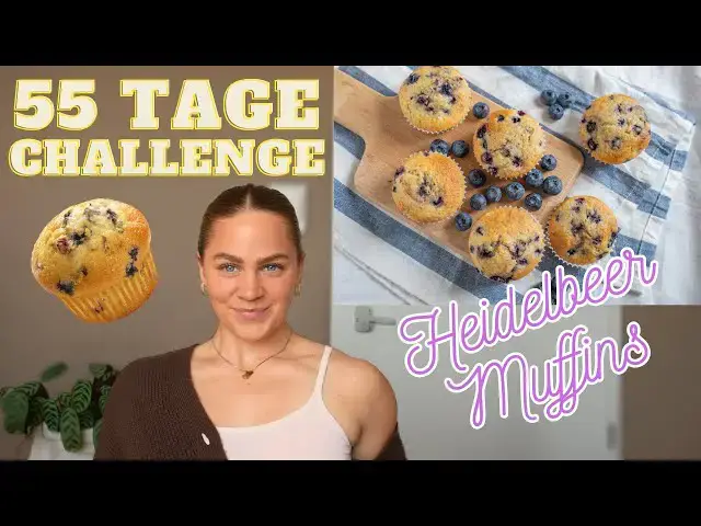 Video thumbnail for Zuckerfreie Heidelbeermuffins 🫐 BESTES und SCHNELLSTES REZEPT