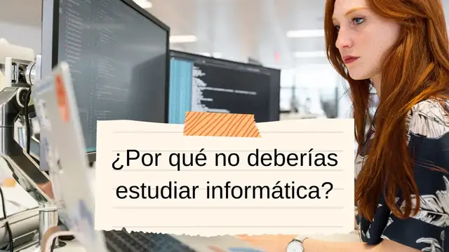 Video thumbnail for ¿Por qué no deberías estudiar informática? Video blog