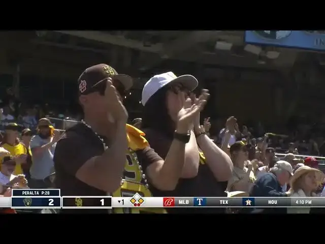'Video thumbnail for Nelson Cruz BELTS a RBI Single! | San Diego Padres | 4/15/2023'