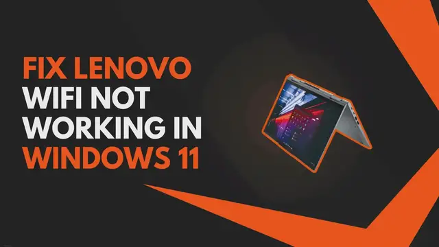 Video thumbnail for Fix Lenovo WiFi Not Working in Windows 11