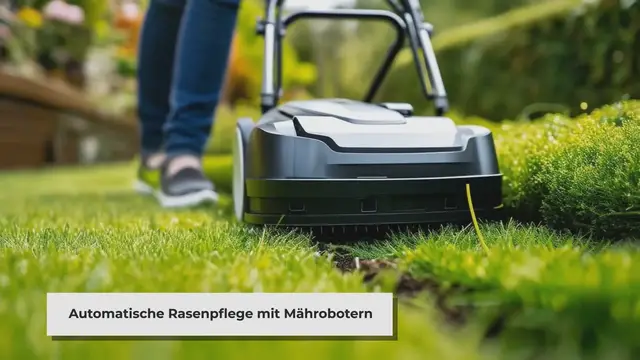 Video thumbnail for Mähroboter: Die Zukunft der Rasenpflege