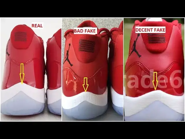 'Video thumbnail for Fake Air Jordan 11 Win Like 96 Spotted-Quick Tips To Identify Them Update'