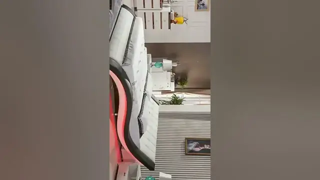 Video thumbnail for Sleep in Style Post Modern Leather Bed | Furniture #shorts