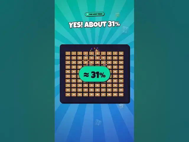 Video thumbnail for 100 Prisoners, 1 Strange Trick: 0% → 31% 🔁🤯 #shorts #brainteaser #puzzle