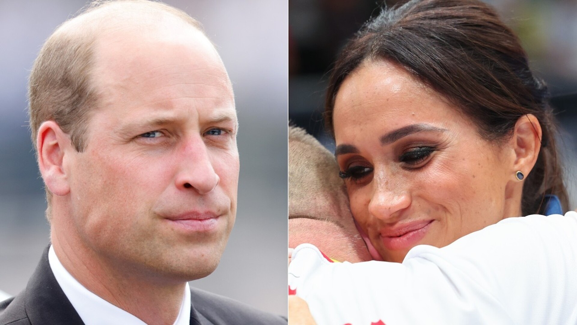 Video thumbnail for Meghan's "Flirty" Hugs Made Prince William Cringe