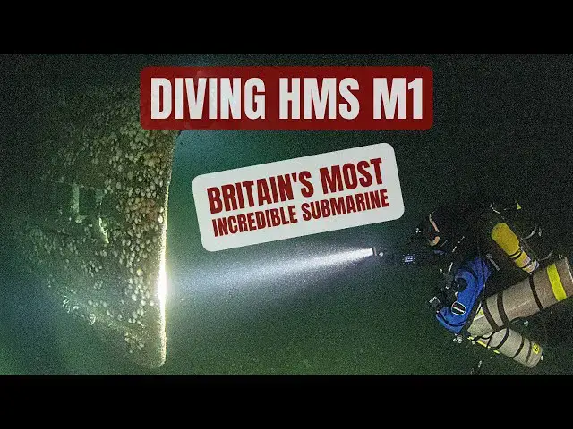 'Video thumbnail for Britain’s Most Incredible Submarine - HMS M1'
