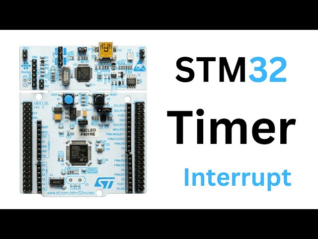 Video thumbnail for STM32 Timer tutorial using interrupt with HAL code example
