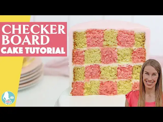 'Video thumbnail for How to Make a CHECKERBOARD CAKE'