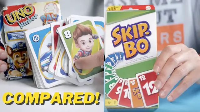 Video thumbnail for Compared: Skip Bo VS Uno