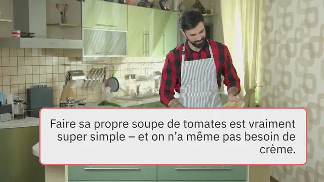 Video thumbnail for Soupe de tomates aux haricots blancs et croûtons Za’atar