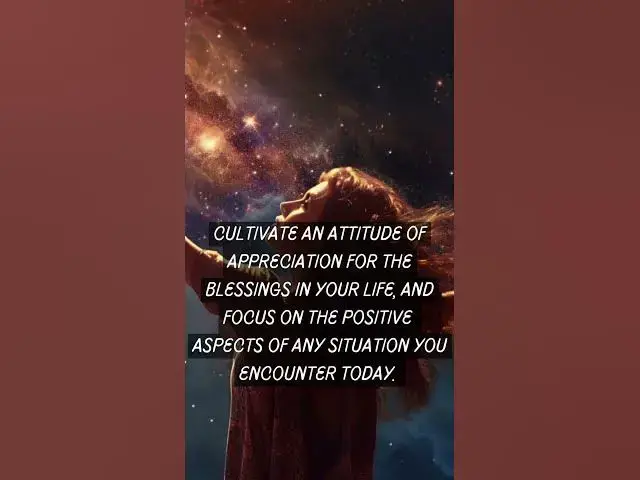 Video thumbnail for ANGEL REMINDER FOR YOU TODAY (Embrace gratitude and positivity)