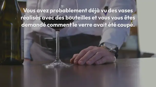 Video thumbnail for Comment couper une bouteille en verre