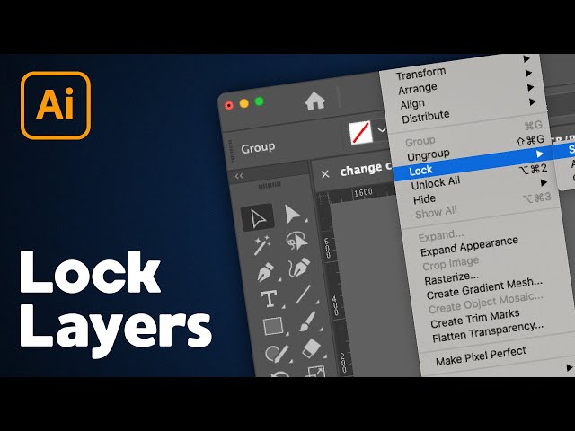 Video thumbnail for How to Lock & Unlock Layers in Illustrator