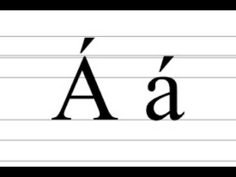 Video thumbnail for Alphabet Band and the acute accent vowels | Algodoo Version