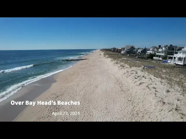 Video thumbnail for An Aerial Tour of Bay Head's Beaches - April 23, 2024