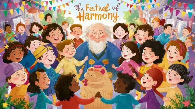 Video thumbnail for The Festival of Harmony: A Heartwarming Tale of Unity and Kindness