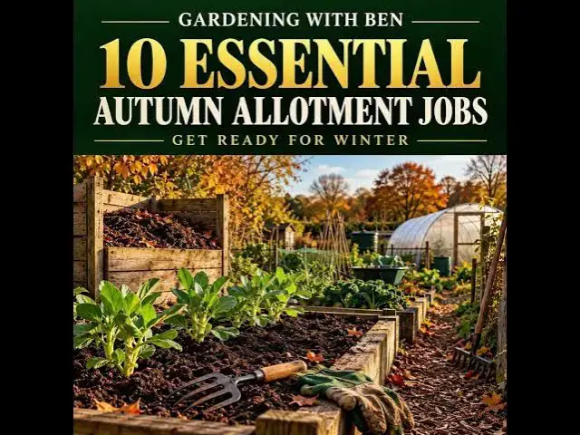 Video thumbnail for 10 Essential Autumn Allotment Jobs | Prepare Your Plot for Winter