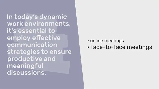 Video thumbnail for Mastering the Art of Running Effective Meetings